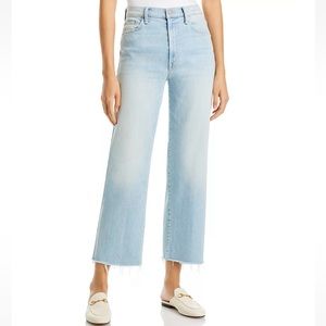 MOTHER The Rambler High Rise Ankle Straight Jeans - Chill Pill - Size 25